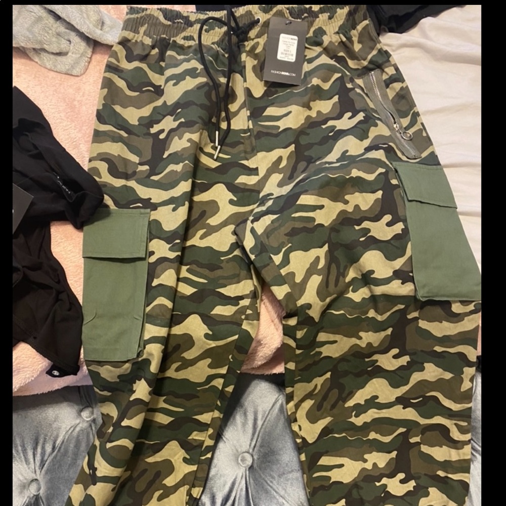 Green Camo pants